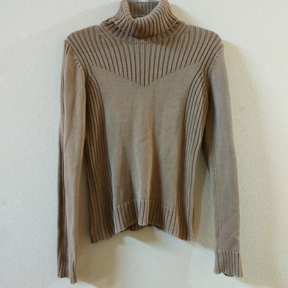J. Crew Cable Knit Turtle Neck Sweater Sz S